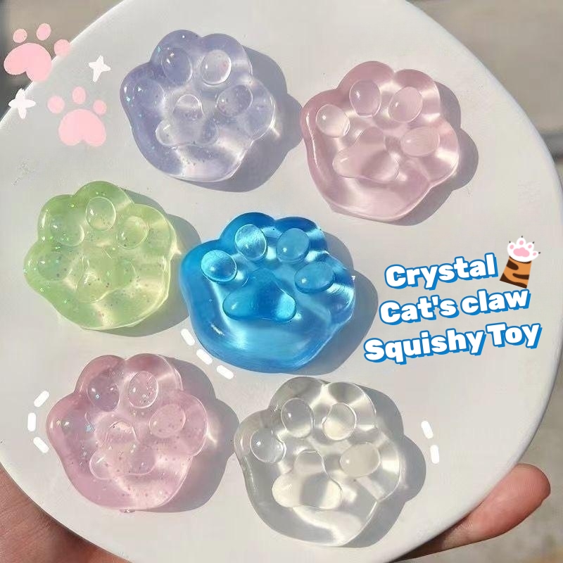 Baby Products Unique - 3PCS Kawaii Cat Paw Sticky Squeeze