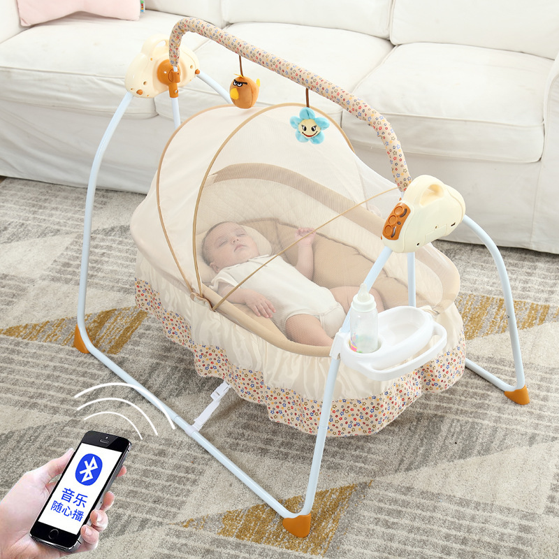 Smart Electric Baby Cradle Bed - đánh giá và giá Baby Swing Bouncer