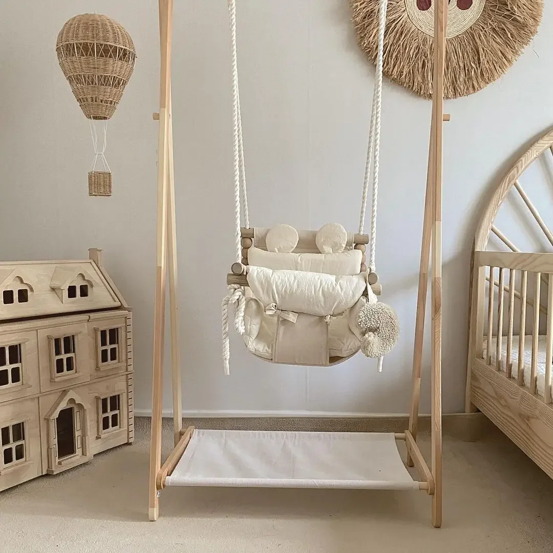 Baby Indoor Hanging Swing Infa - đánh giá và giá Baby Swing Bouncer