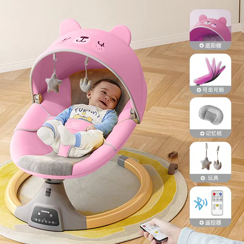 Newborn Baby Electric Rocking  - đánh giá và giá Baby Swing Bouncer