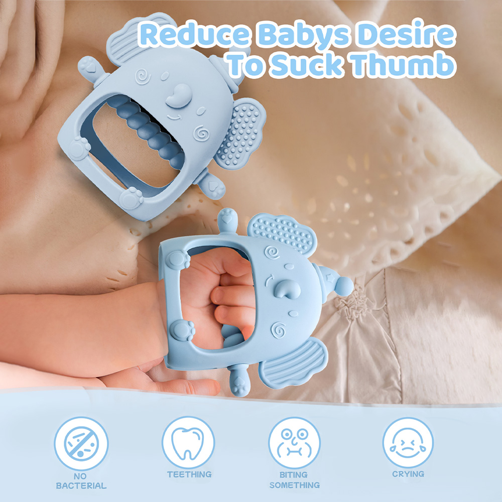 1PC Silicone Teether Baby Toys - đánh giá và giá Baby Products You Need